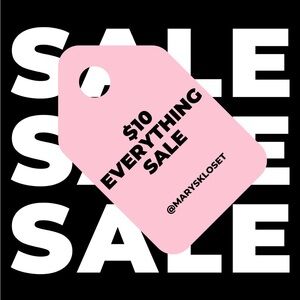 🎉$10 EVERYTHING SALE!🎉